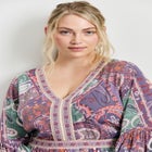 Arlo Bell Sleeve Maxi Dress image number 3