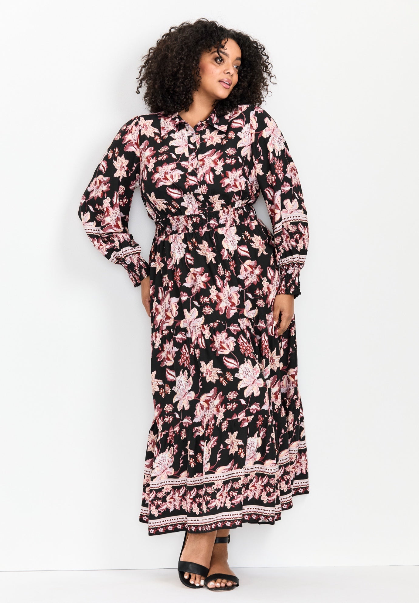 Shiloh Tiered Maxi Dress image number 3