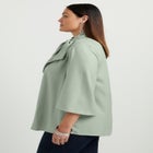 Mock Tie Neck Blouse image number null