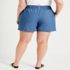 Denim Bermuda Shorts image number null