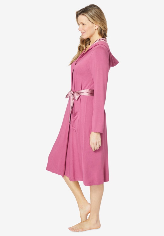 Robe With Satin Hood image number 2