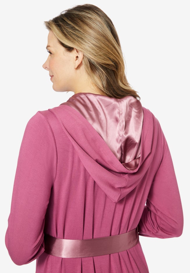Robe With Satin Hood image number 3