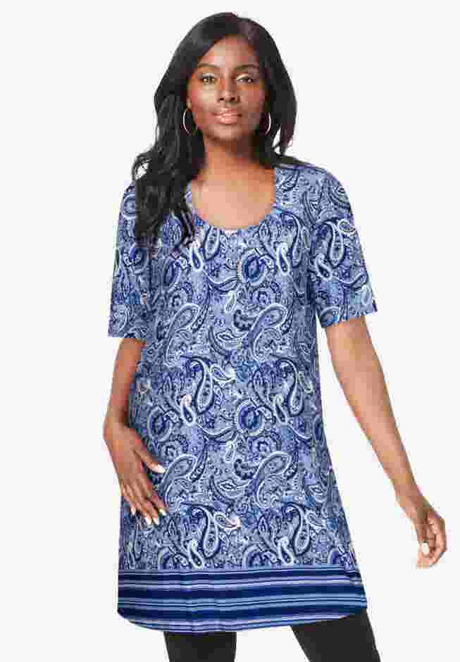 Stretch Mega Knit Tunic image number 0