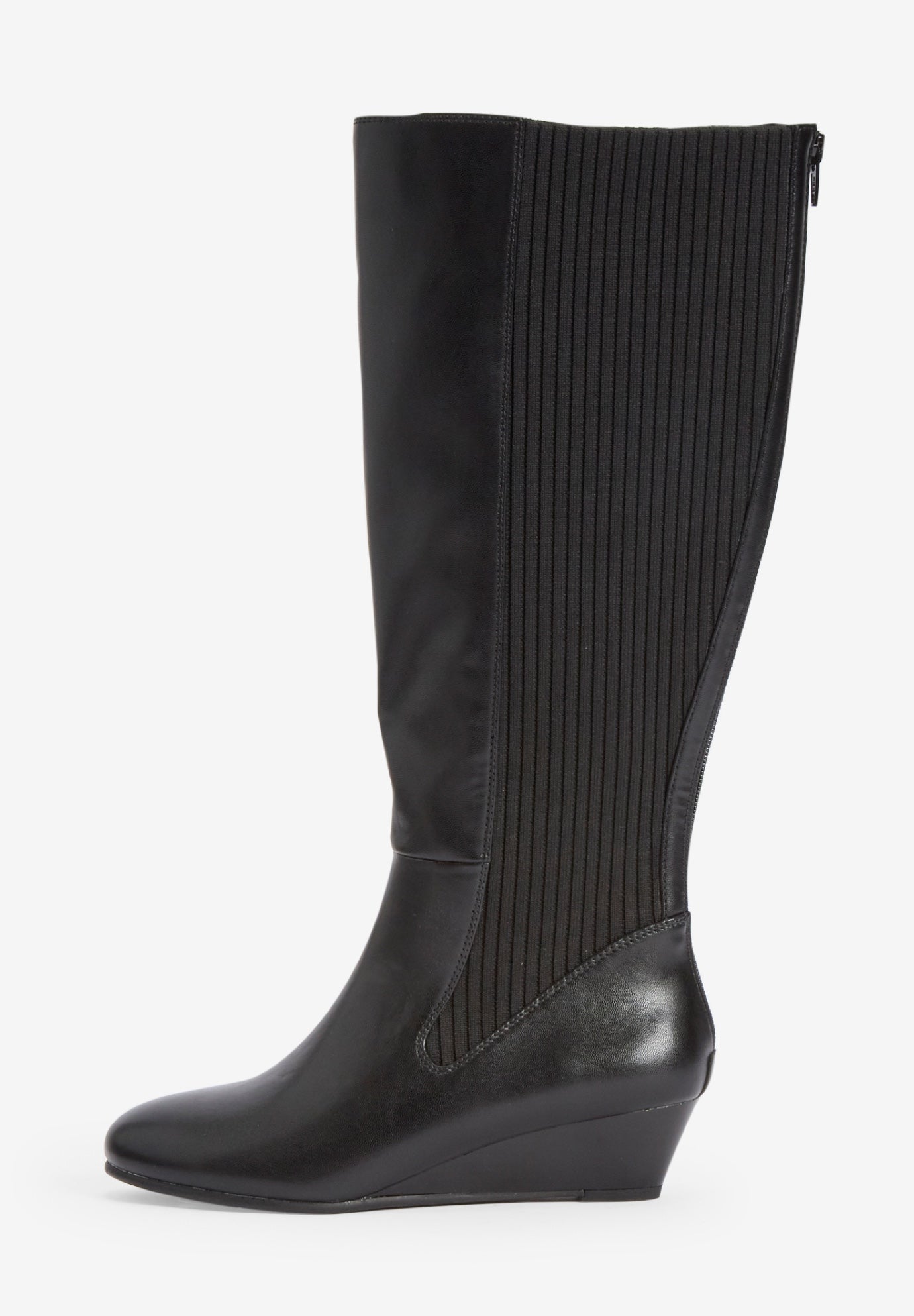 The Briar Tall Wide Calf Boot By Comfortview image number 3