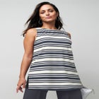 Stretch Knit Tunic Tank image number 0