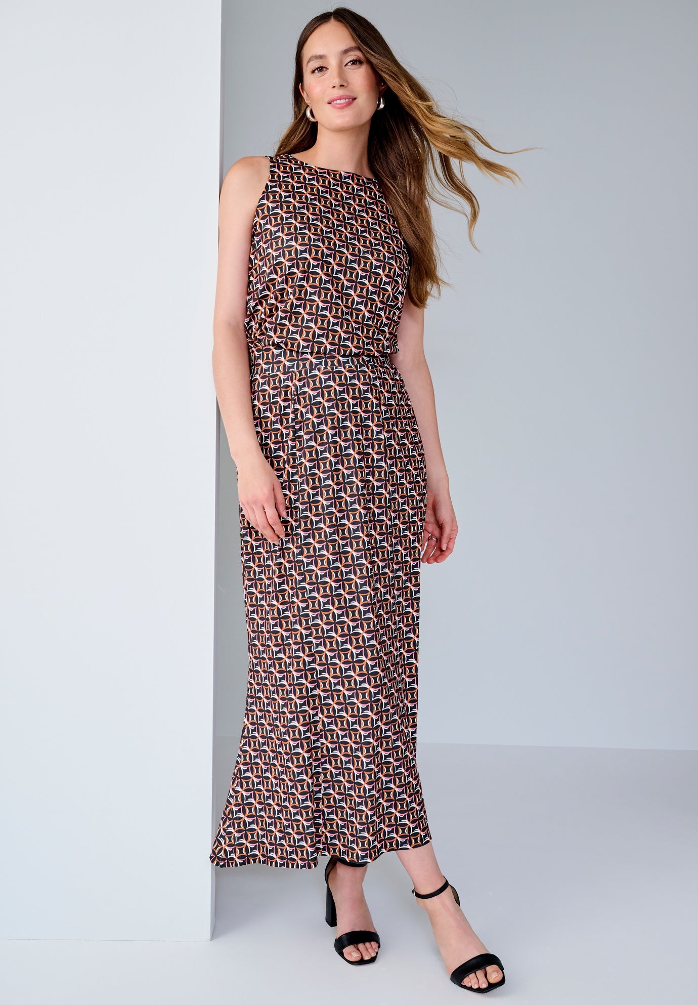 Stretch Knit Maxi Skirt image number 0