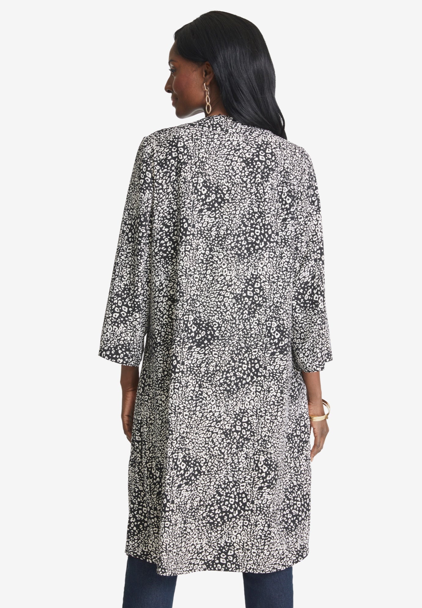 Reversible Kimono Jacket image number 4