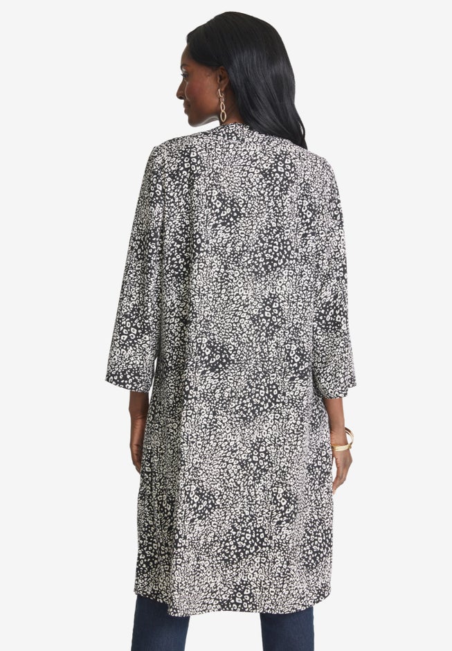 Reversible Kimono Jacket image number 4