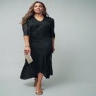 2-Piece Lace Tulip Jacket Dress image number null