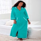 Long French Terry Robe image number null