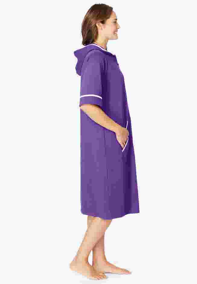 Short French Terry Robe image number 3