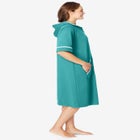 Short French Terry Robe image number null