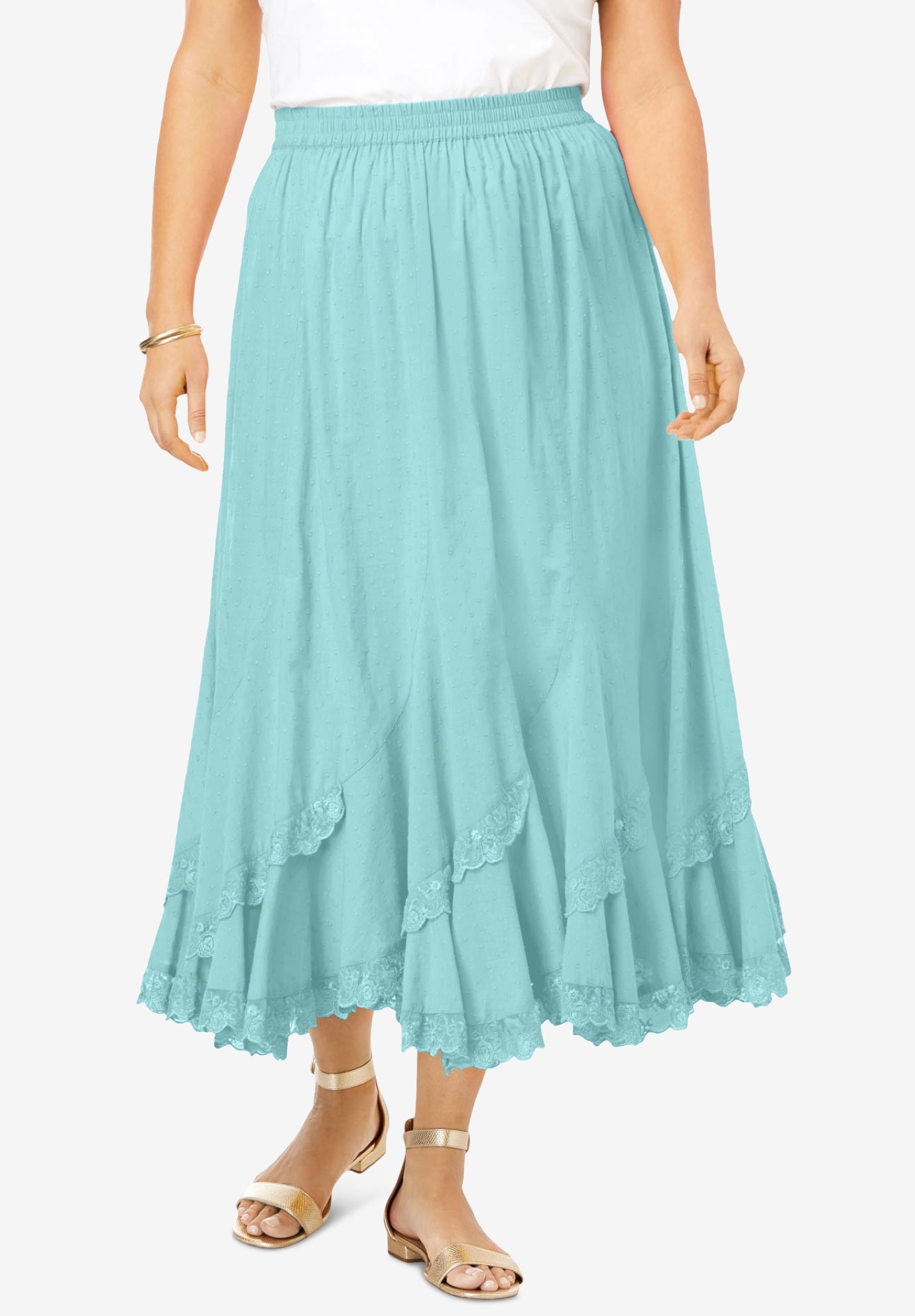 Plus Size French Skirt image number 0