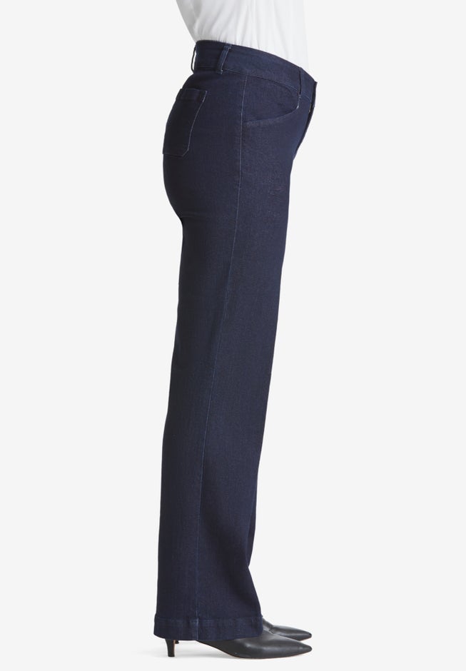 Refined Denim Trouser image number null