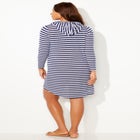 Hi-Low Knit Tunic Hoodie image number null