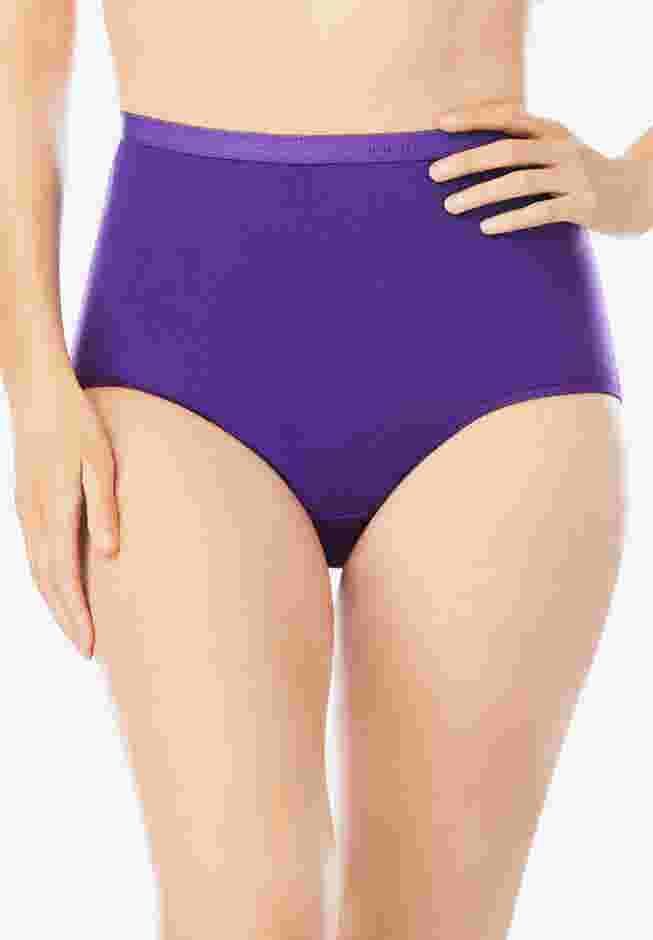 Full Coverage Stretch Cotton Brief 5-Pack image number 2