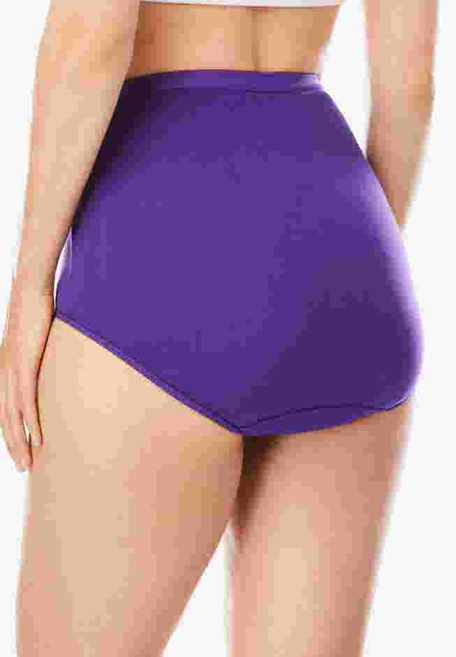 Full Coverage Stretch Cotton Brief 5-Pack image number 4