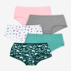 Full Coverage Stretch Cotton Brief 5-Pack image number null