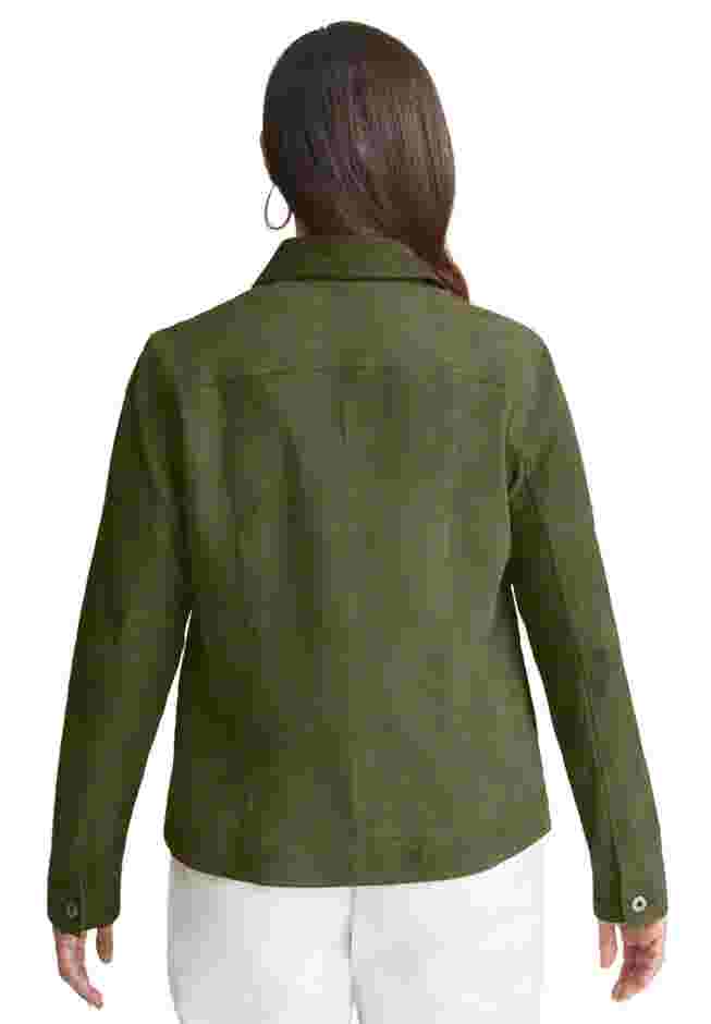 Suede Jean Jacket image number 1