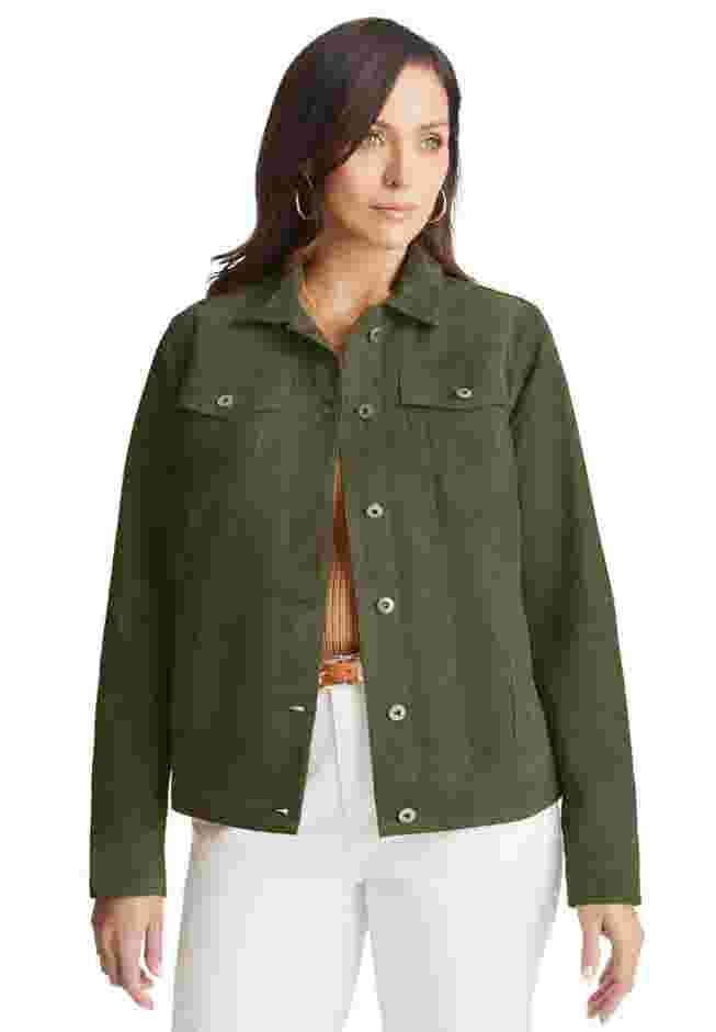 Suede Jean Jacket image number 0