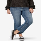 Crop Bootcut Jeans image number null