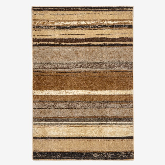 Small Rainbow Stripe Rug  image number 0