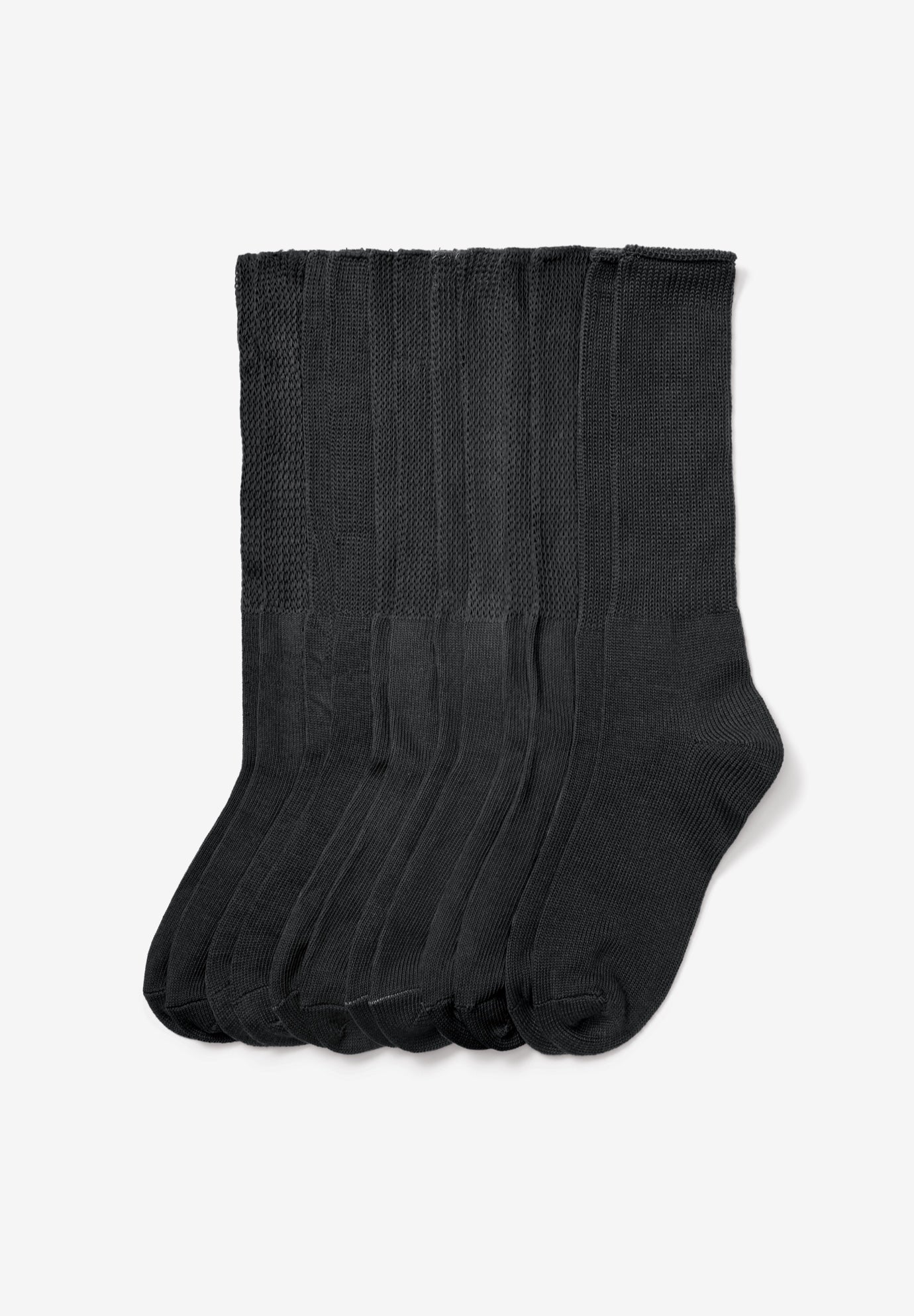 6-Pack Rib Knit Socks image number 0