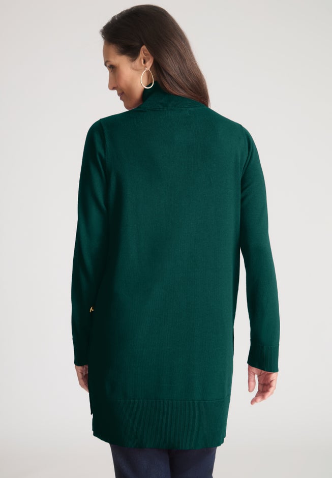 Side Button Turtleneck image number 2