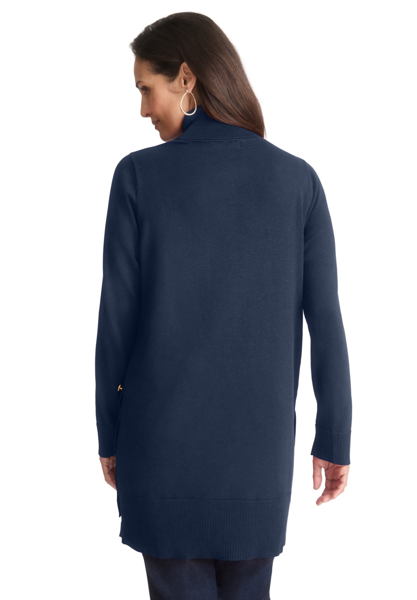 Side Button Turtleneck image number 2