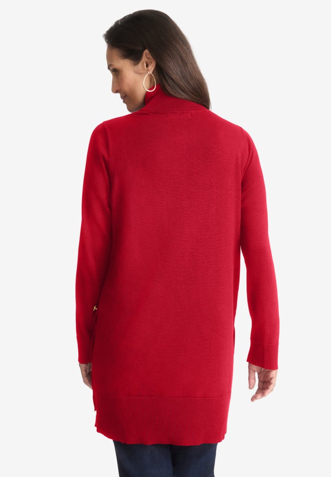 Side Button Turtleneck image number 1