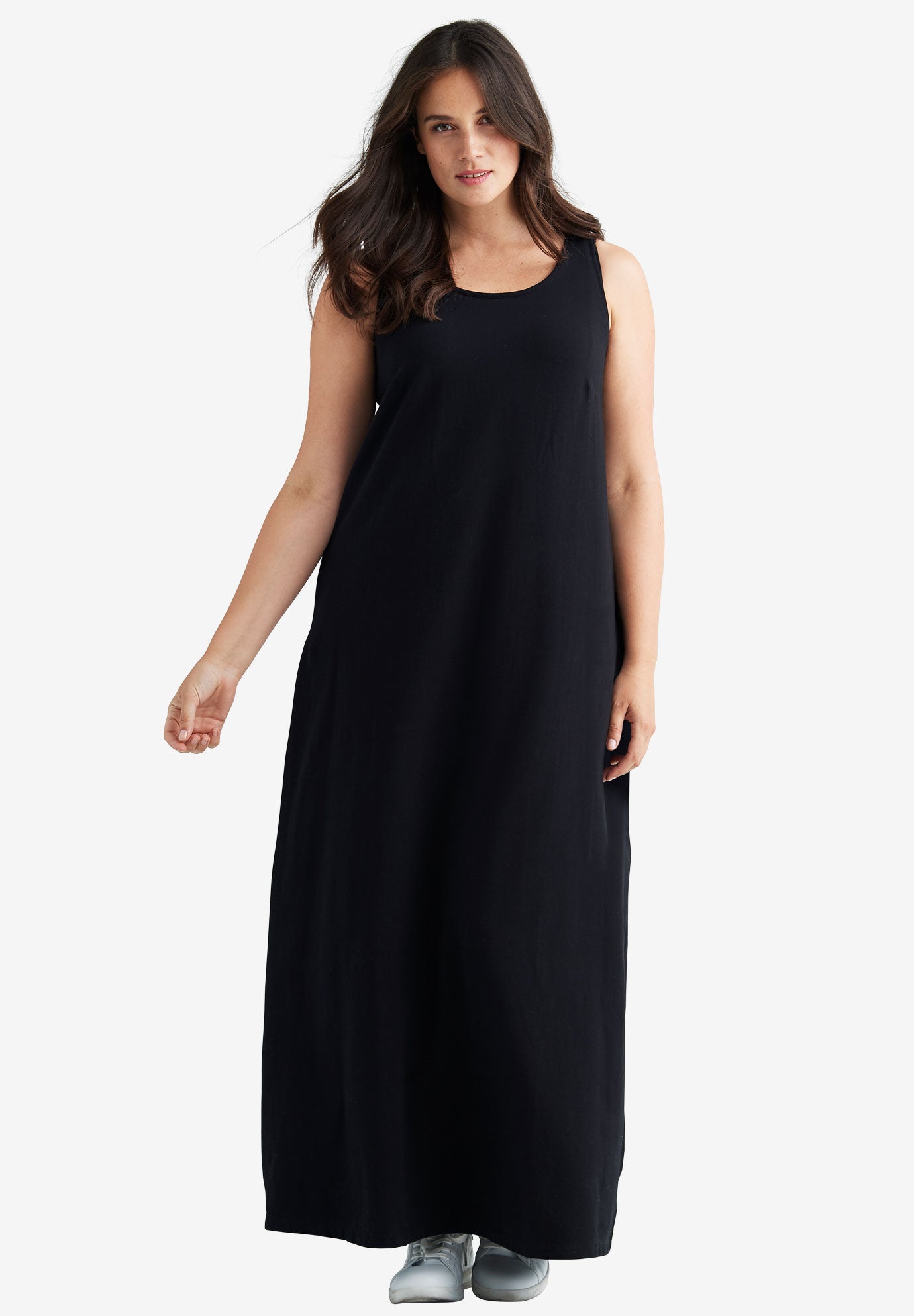 Sleeveless Knit Maxi Dress image number 0