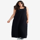 Sleeveless Knit Maxi Dress image number null