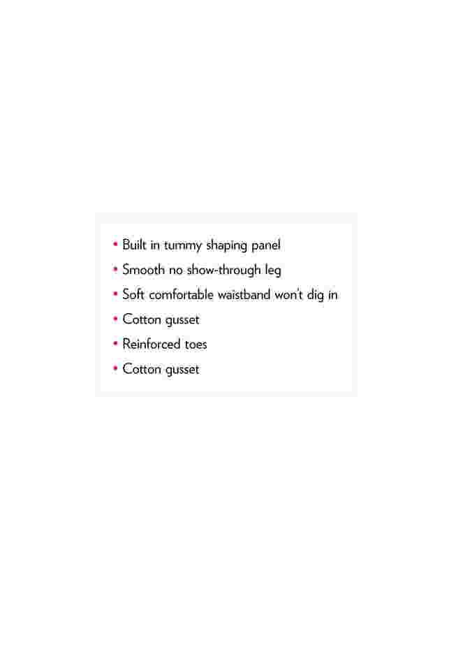 Secret Solutions® Instant Shaper Tights image number 5
