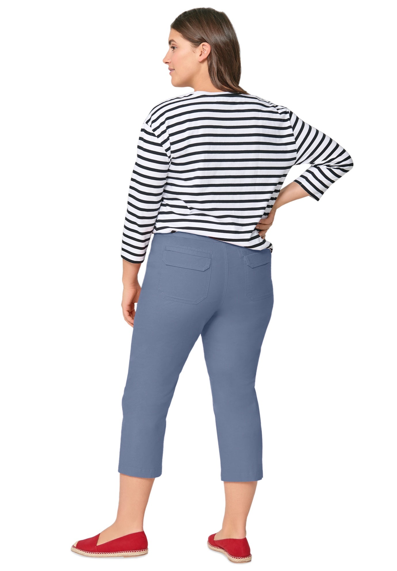 Seamed Capris image number 1