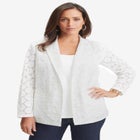 Eyelet Blazer image number null