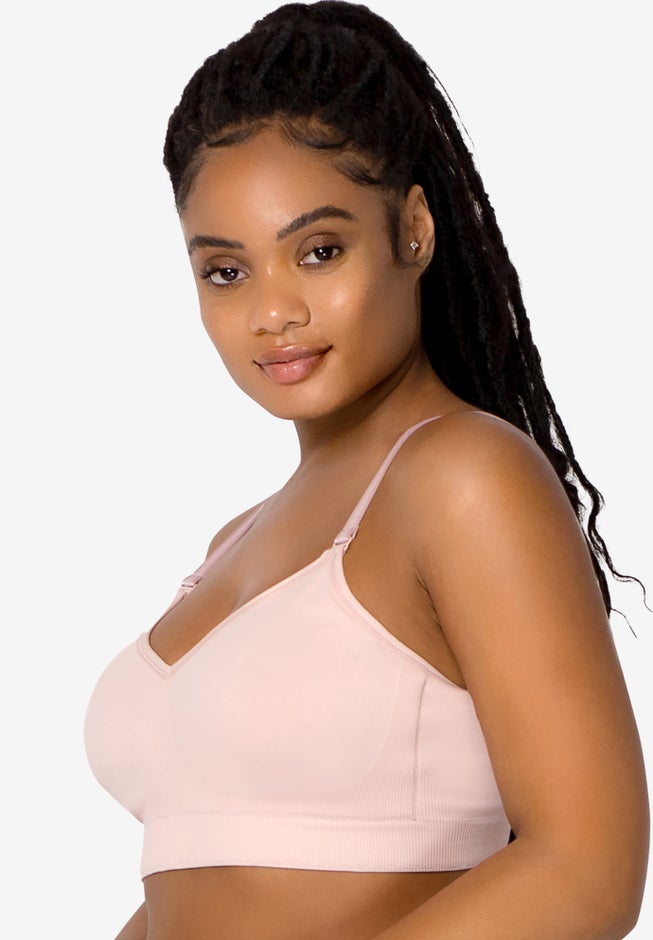 Smooth Seamless Comfort Wireless Bra image number 2