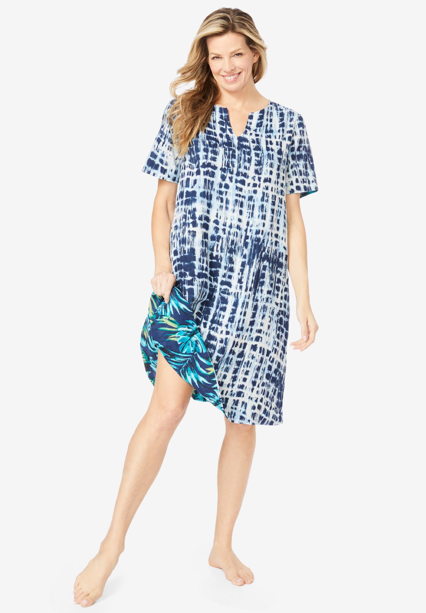 Reversible Gauze Lounger image number 4