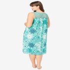 Crochet Gauze Sleeveless Lounger image number null