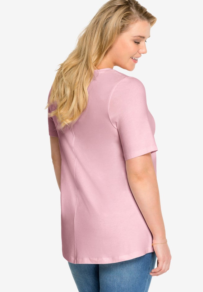 V-Neck A-Line Tunic image number 1