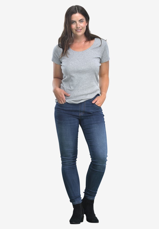 4-Pocket Stretch Jeggings image number 3