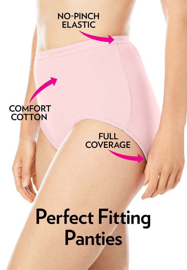 Full Coverage Stretch Cotton Brief 5-Pack image number 5