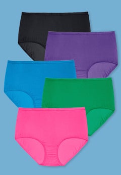 5-Pack Tag-free Full Coverage Cotton Brief