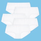5-Pack Tag-free Full Coverage Cotton Brief image number 0