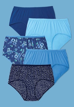 5-Pack Tag-free Full Coverage Cotton Brief