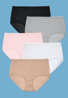 5-Pack Tag-free Full Coverage Cotton Brief
