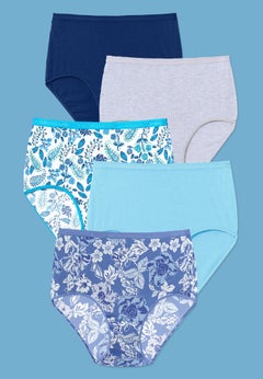 5-Pack Tag-free Full Coverage Cotton Brief