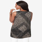 Georgette Tunic Tank image number null