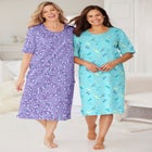 Long Tagless Sleepshirt image number null