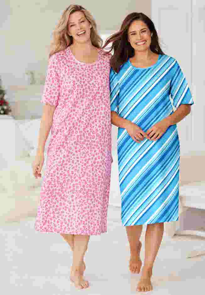 Long Tagless Sleepshirt image number 3