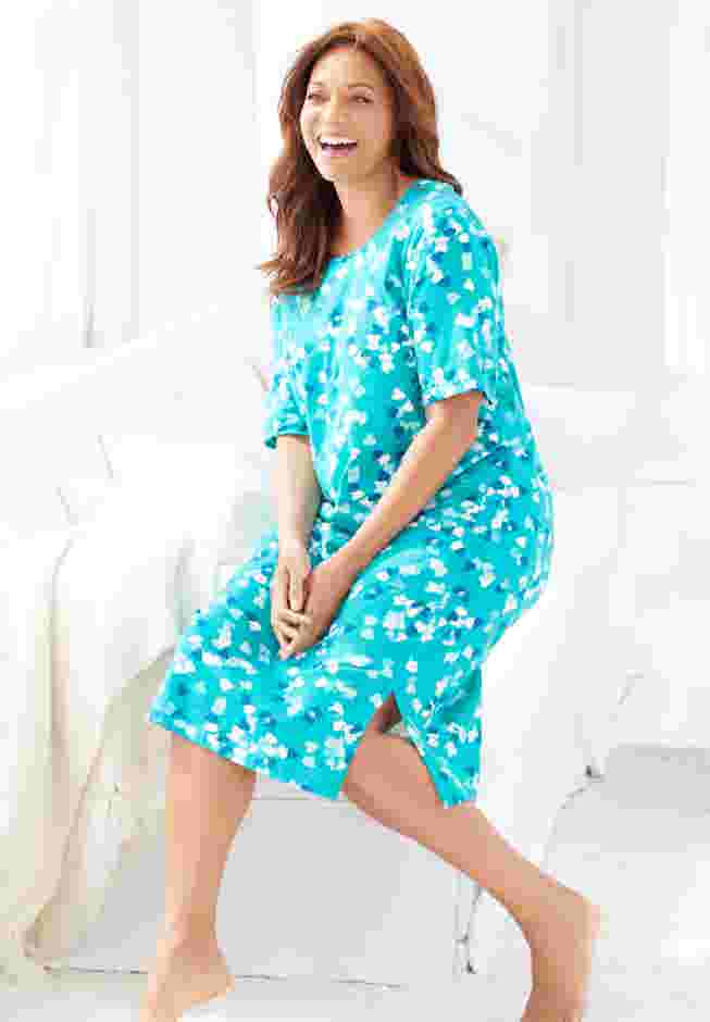 Long Tagless Sleepshirt image number 5